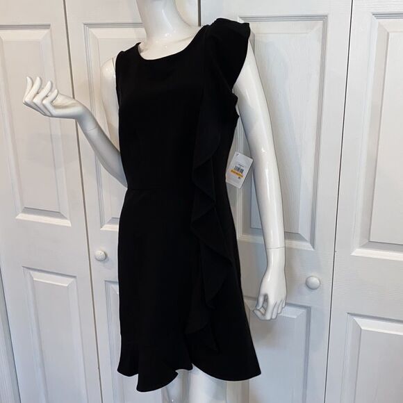 NEW KENSIE BLACK DRESS - Picture 5 of 6